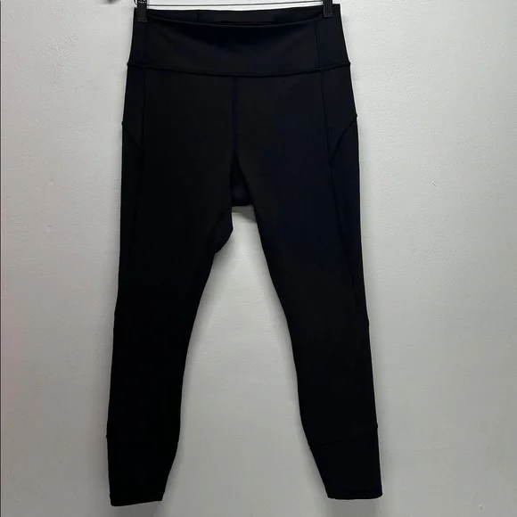 Lululemon In Movement Tight Workout Leggings Pants 25" Everlux Black Size 10 - Picture 2 of 8